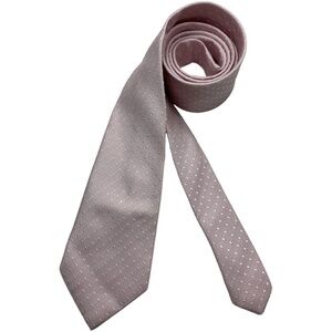 SUITSUPPLY XL Pink Polka Dot Silk LUXURY Tie